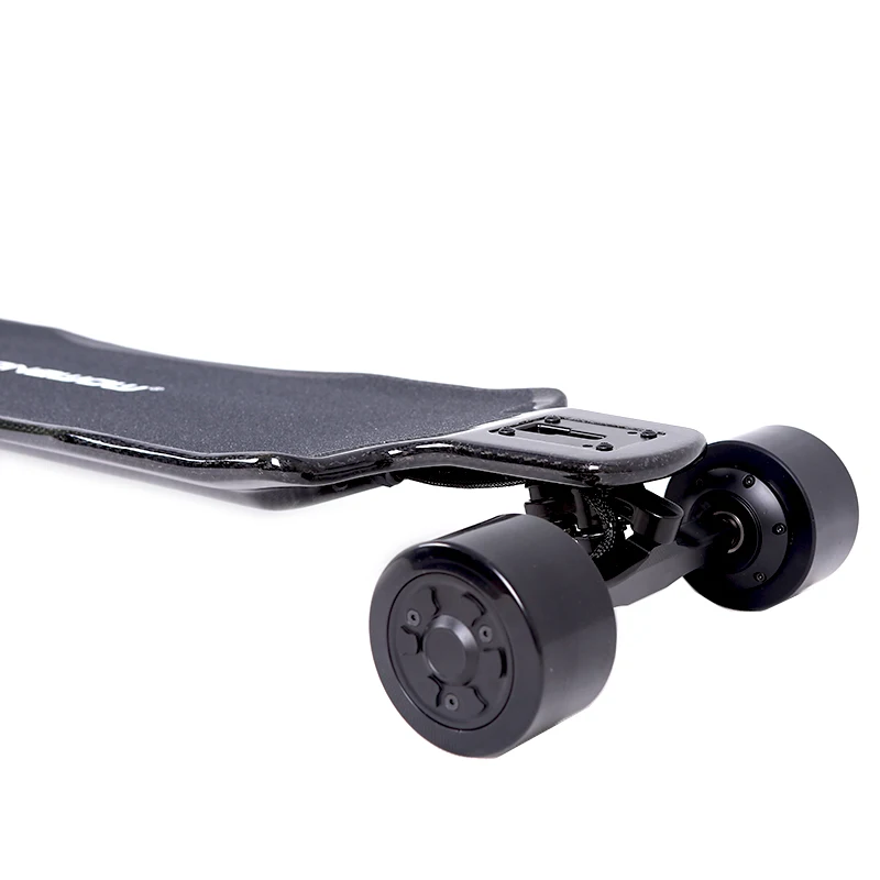 Waterproof Electric Skateboard With Carbon Deck,Sleek Design Carbon