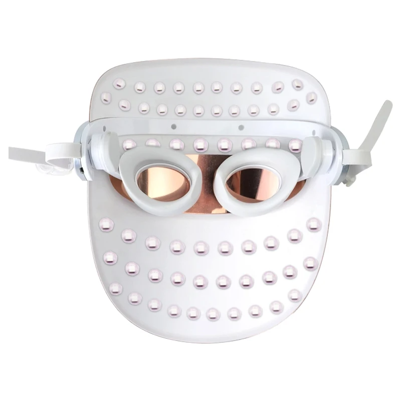 
Multifunction Led Light Therapy Face Beauty Mask 3 Colors Vibrate Eye Massager At Home 