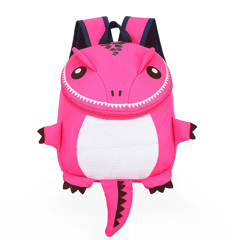 

2021 3D Dinosaur School Bags For Kids Backpack Custom Color Bag School, 5colors