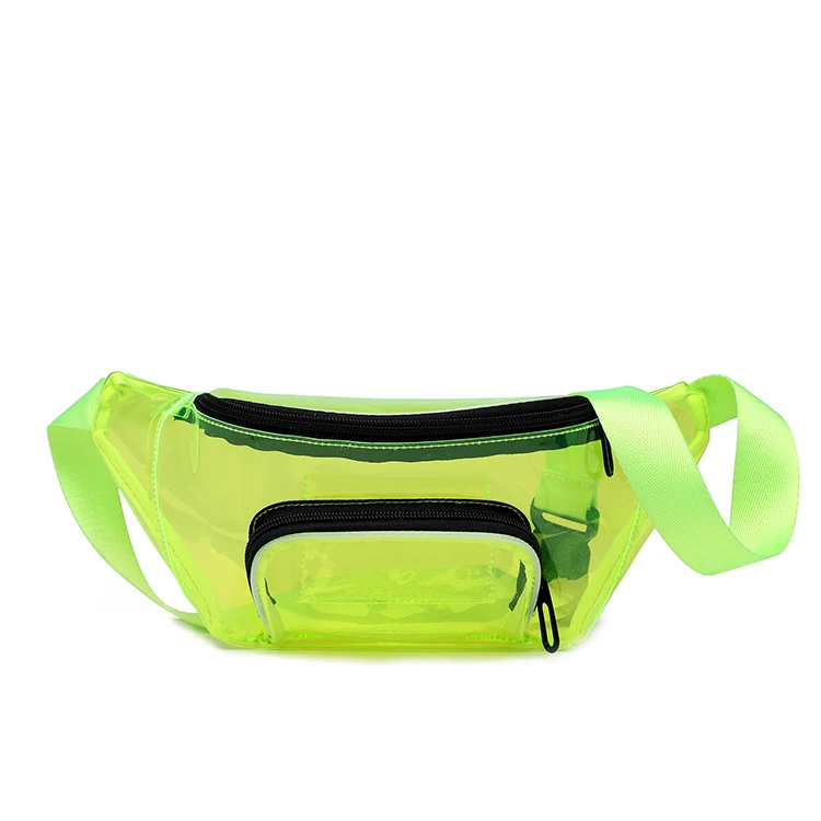 

TMB039 OEM/ODM Customize Women's Fashion Outdoor Chest Bag Pvc Clear Waterproof Fanny Pack Waist Bags For Women
