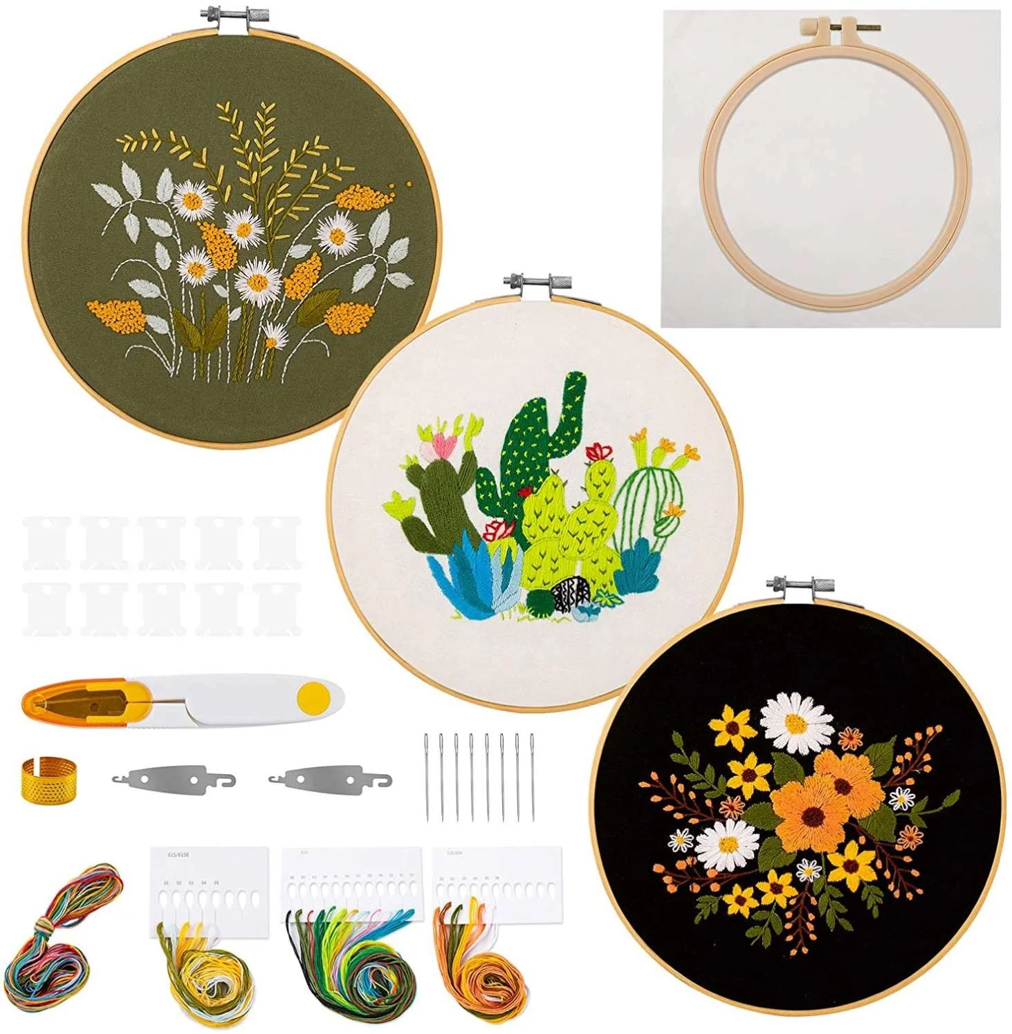 Embroidery Starter Kit With In