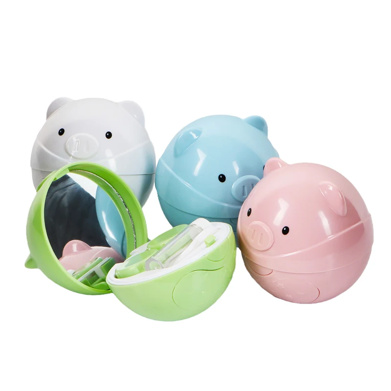 

Cheap Cute Colorful Mini Cartoon Eye Contact Lenses Case, Customized