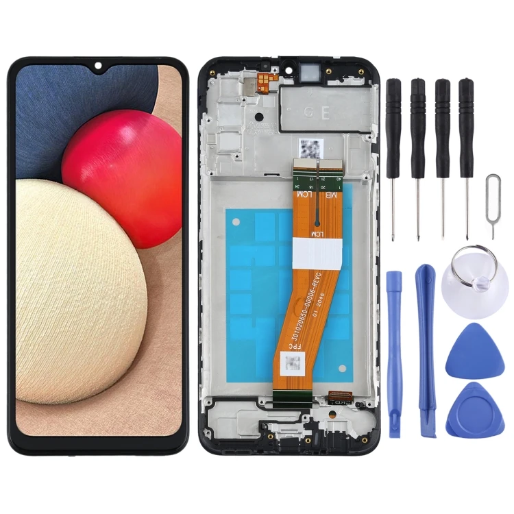 

For Samsung Galaxy A02s SM-A025F Original LCD Touch Assembly with Frame