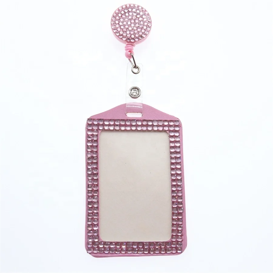 Multi Color Rhinestone Retract