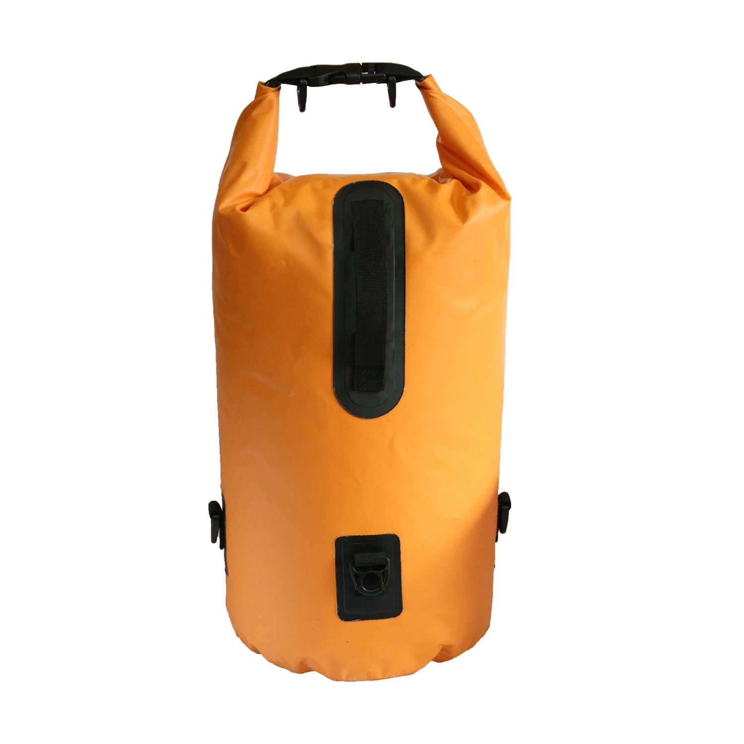 

Beach waterproof big Storage Sack wholesale PVC tarpaulin Dry Bag with shoulder strap, Orange and black