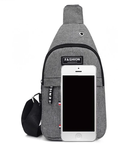 

Korean fashion shoulder bag men for waist bag large capacity crossbody bag