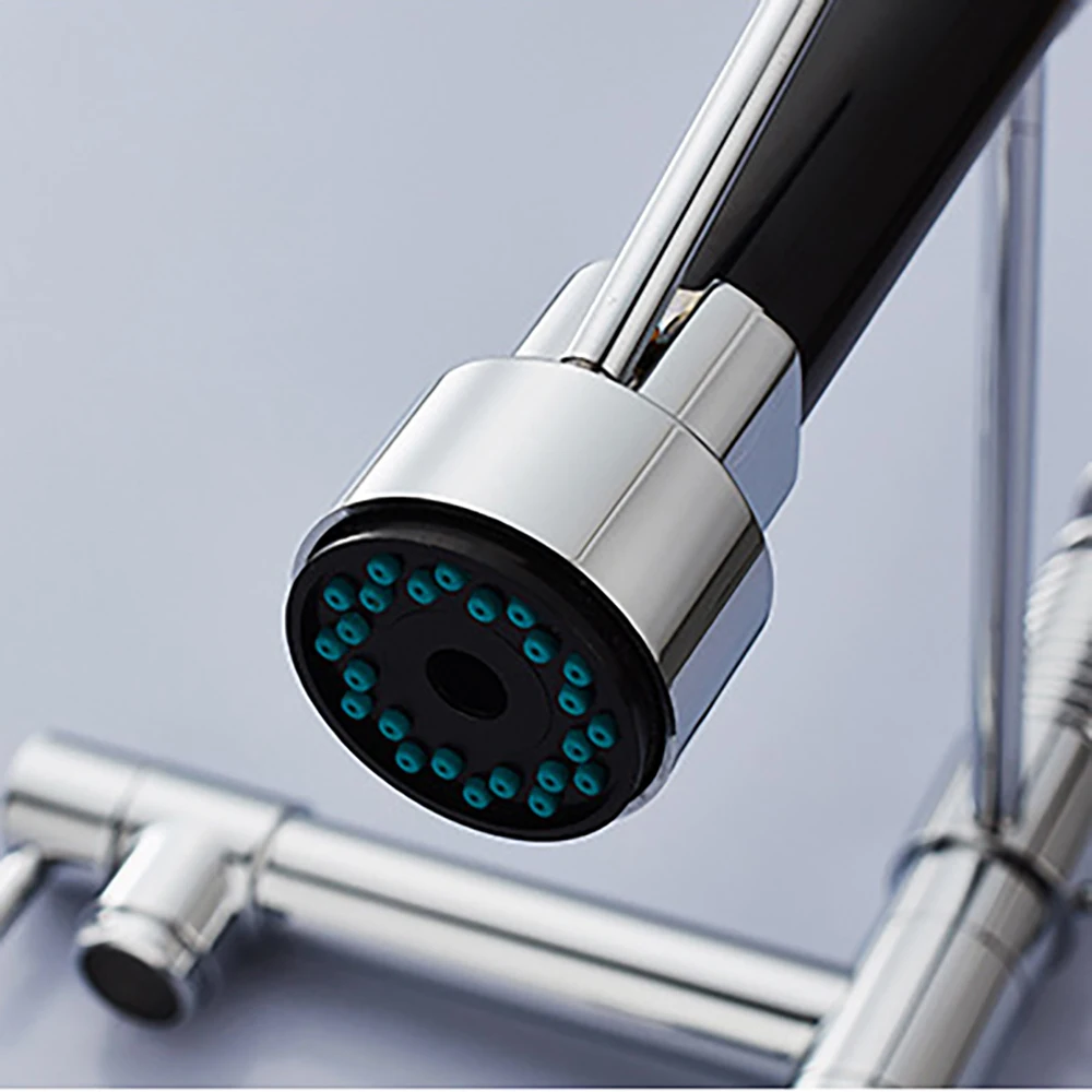 Tbkp014 Tengbo Spring Brass Doublehandle Tuscany Kitchen Faucet