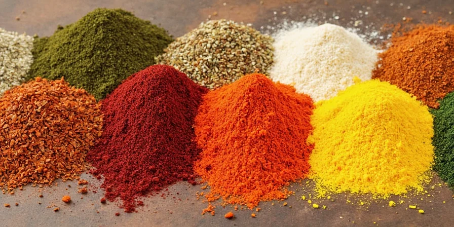 Different types of Aji peppers used in South American cuisine