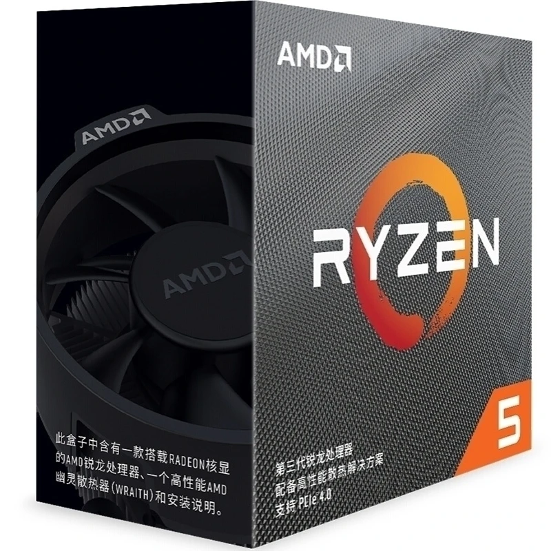 

New 3.6 GHz Core Six AM4 Socket Amd Desktop r y z e n 5 3600 R5 Cpu Processor