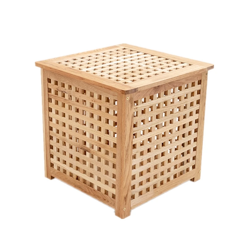 

Durable new design bathroom stool cloth grid storage cabinet, Customized color