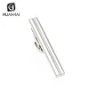 custom gift packaging silver plated cuff links and tie clip set engraved