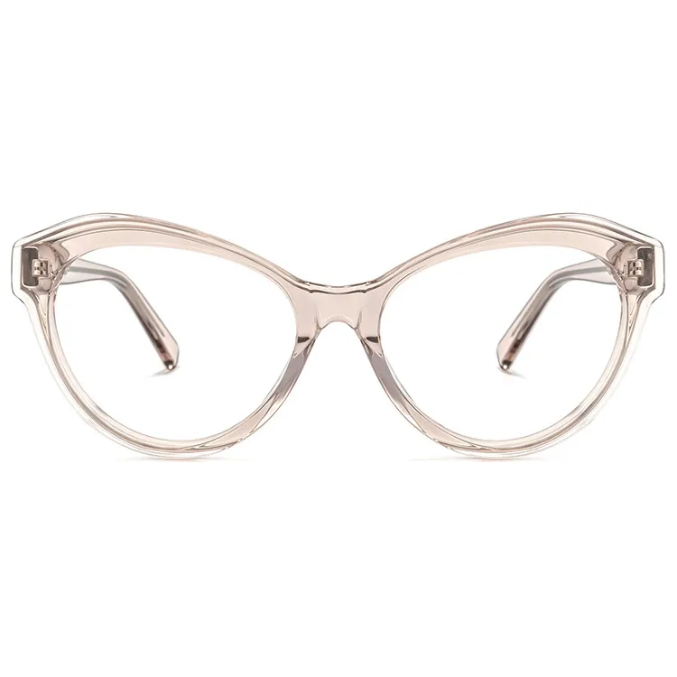 

China new acetate eyeglass frame glasses popular brand optical frame in stock, Multi colors