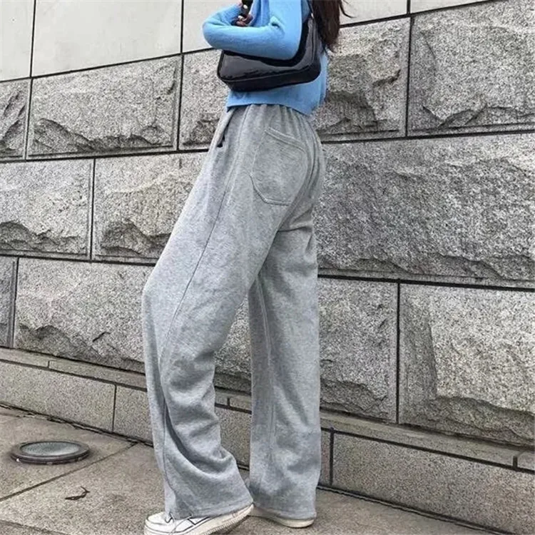 

B16023A 2021 Spring hot style fashion loose sweat pants