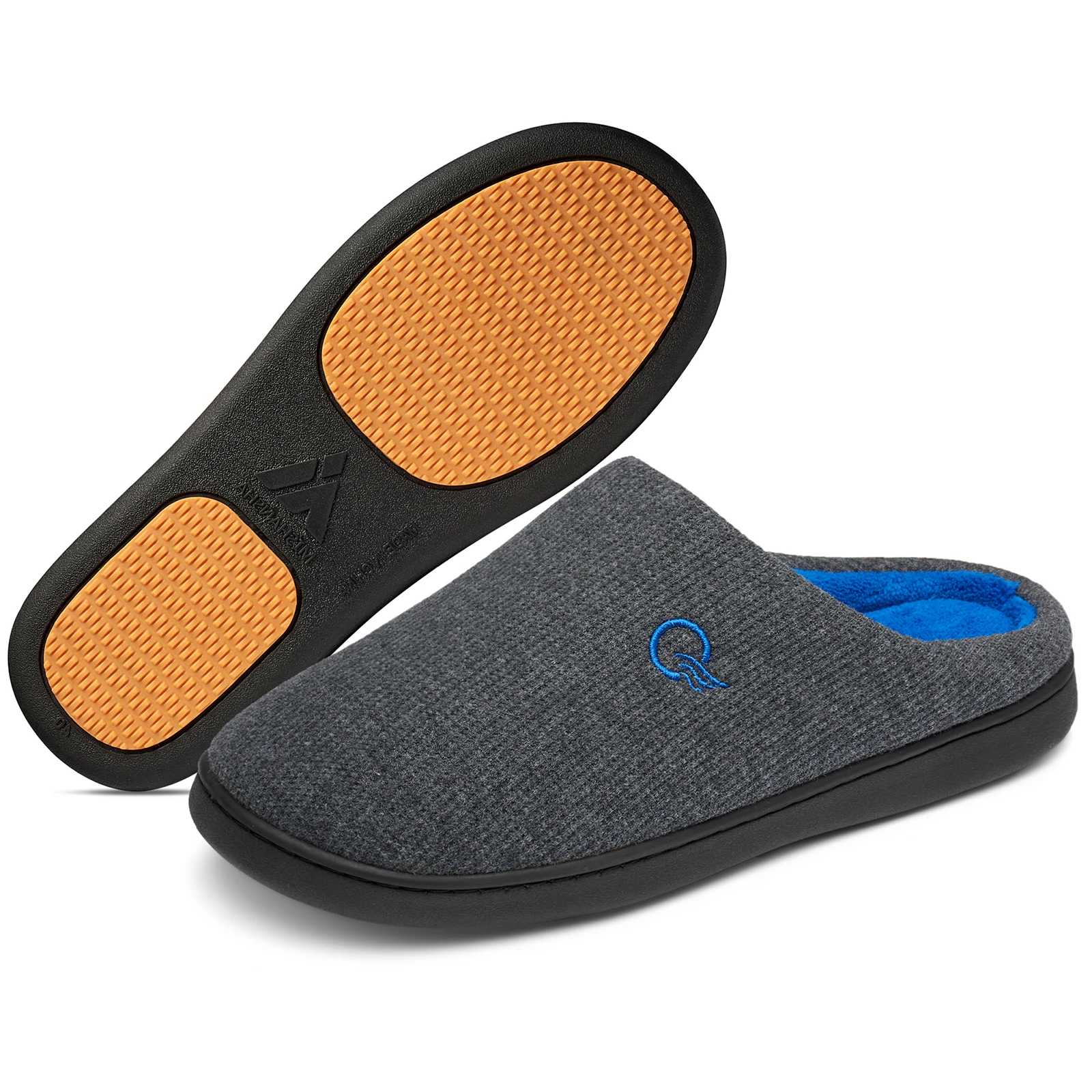

Unisex Indoor Suede Memory Foam Cotton Warm House Slipper Shoes Stock, 5 colors