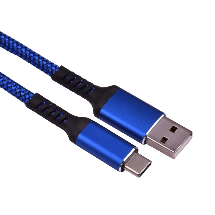 Mi 9 8 3.0a 2020 2019 20 2.4a 2.4 High Quality Fast Usb-c Type-c Data Charging Textile Cable Usb Type C 2.0