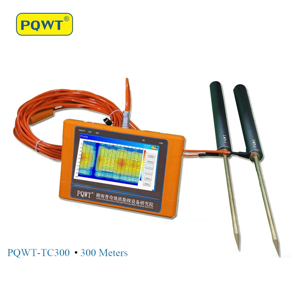 

High Accuracy PQWT-TC300 Underground Water detector for 300 meters Underground water borehole detector