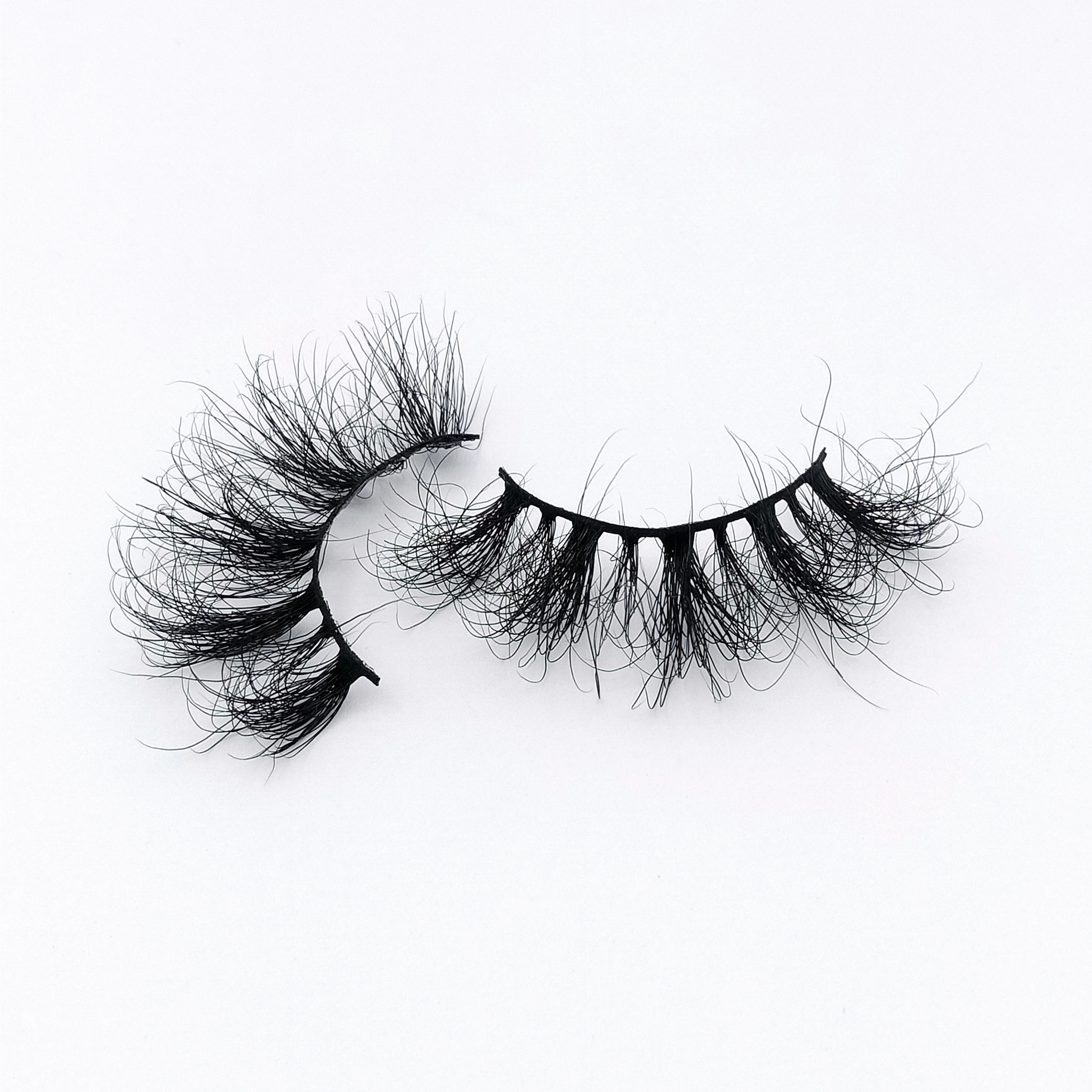 

Cheap luxury 100% mink lashes 8d fluffy 25mm mink false eyelashes