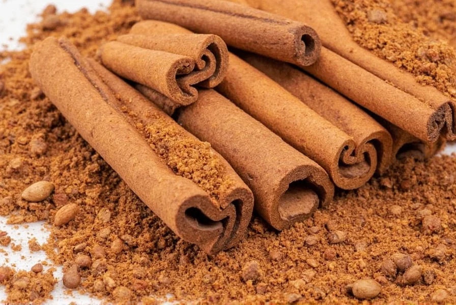 Teacup with cinnamon stick