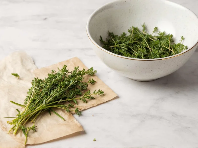 How to Cut Fresh Thyme: Quick & Effective Techniques