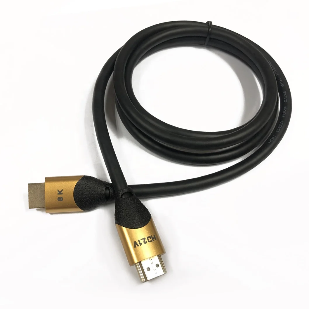 

0.5m 1m 1.5m 2m 3m 5m Ultra High Speed 48Gbps 4K@120hz 8K@60hz Male to Male 8K HDMI Cable Support for ARC HDR HDR HDCP 2.2 2.3