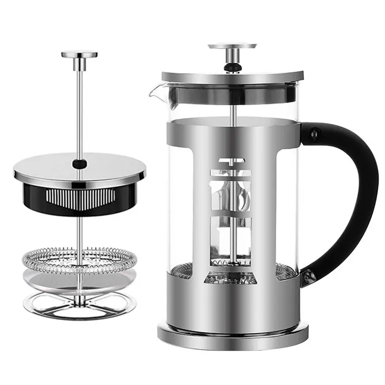 

Seecin Stainless Steel French Press Maker With 600ML