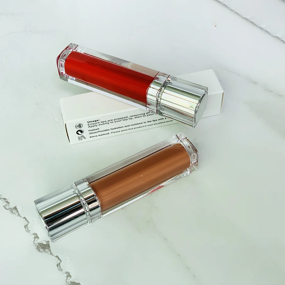

Oem No Logo Packaging Box Cosmetic Lipgloss Private Label