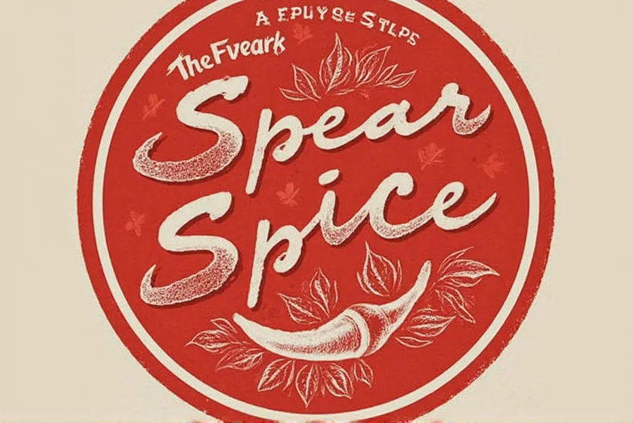 Spear spice in a bowl