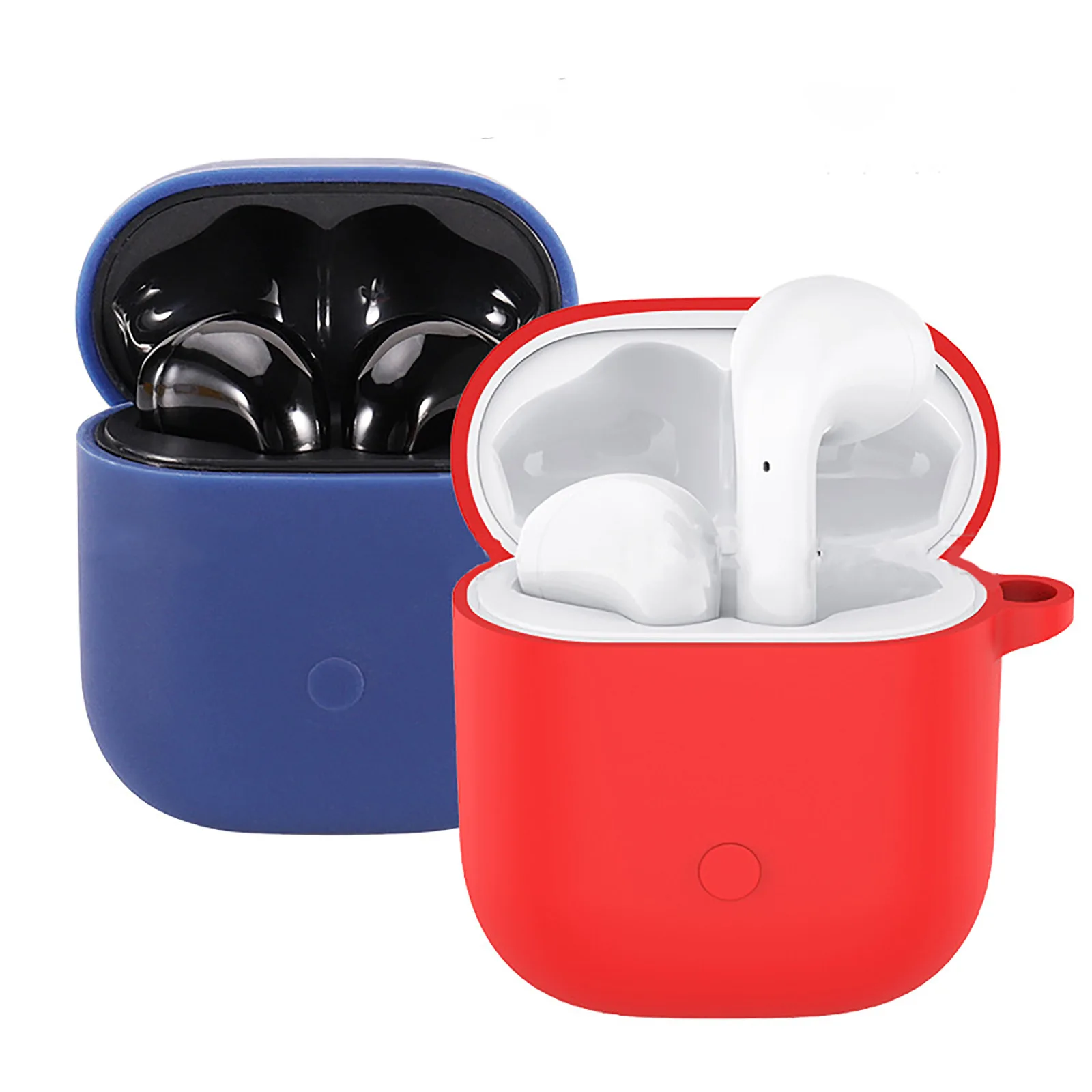 

Wholesale For Shopee Hot Sale Realme Buds Air Case Protector Headphones Realme Buds Air liquid Silicone Cases