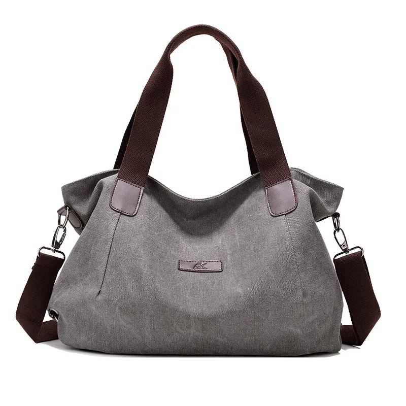 

2019 New style fashion handbags custom logo high quality canvas tote bags wholesale, Customized color