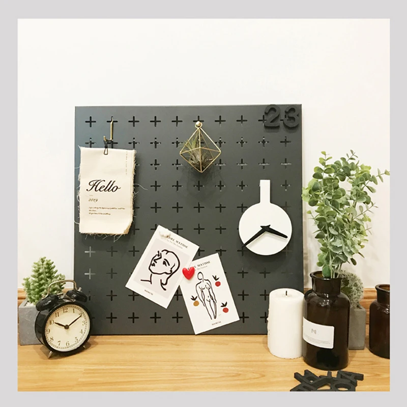 
Factory direct supply watches display stand wall mount bakery rack control pegboard 