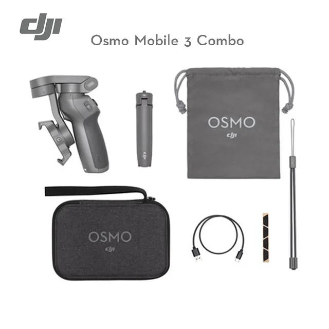 

DJI OSMO Mobile 3 Smartphone Handheld Stabilizer 3 Axis Phone Gimbal Stabilizer Gimble vs Zhiyun Stabilizer