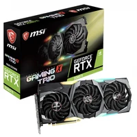 

MSI NVIDIA GeForce RTX 2080 Ti GAMING X TRIO Graphics Card with 11GB GDDR6 352-bit Memory Interface Support NVLink SLI-Ready