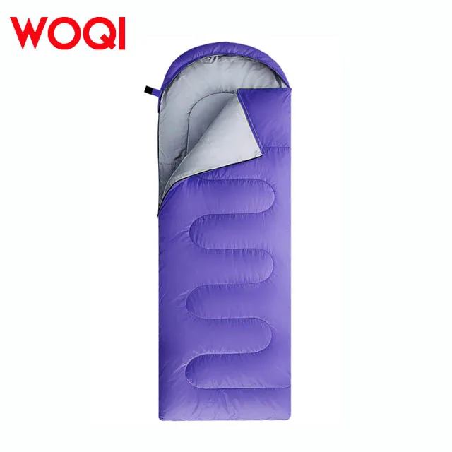 WOQI Factory Wholesale Cheap Adult and Children Outdoor Camping Envelopes and Sleeping Bags