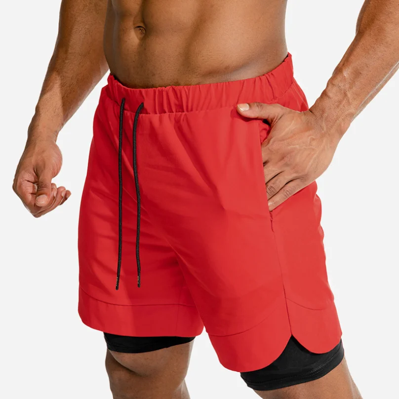 

Men fitness training workout shorts