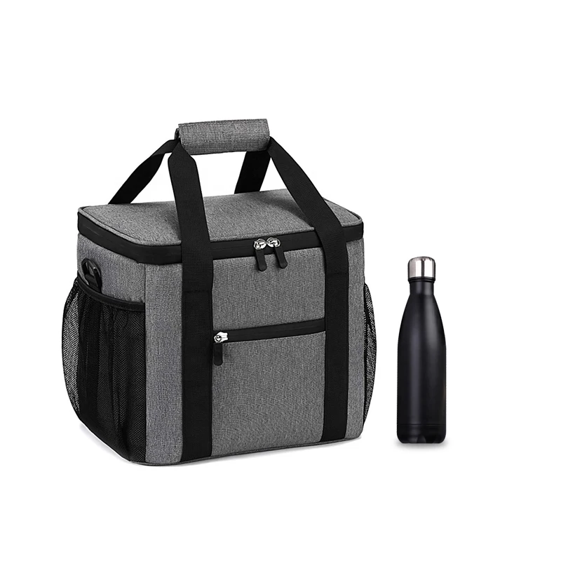 

Newest Waterproof Insulated Thermal Cooler Picnic Bag with Insulation Cup combo Custom Lunch Cooler Bag, Picture color