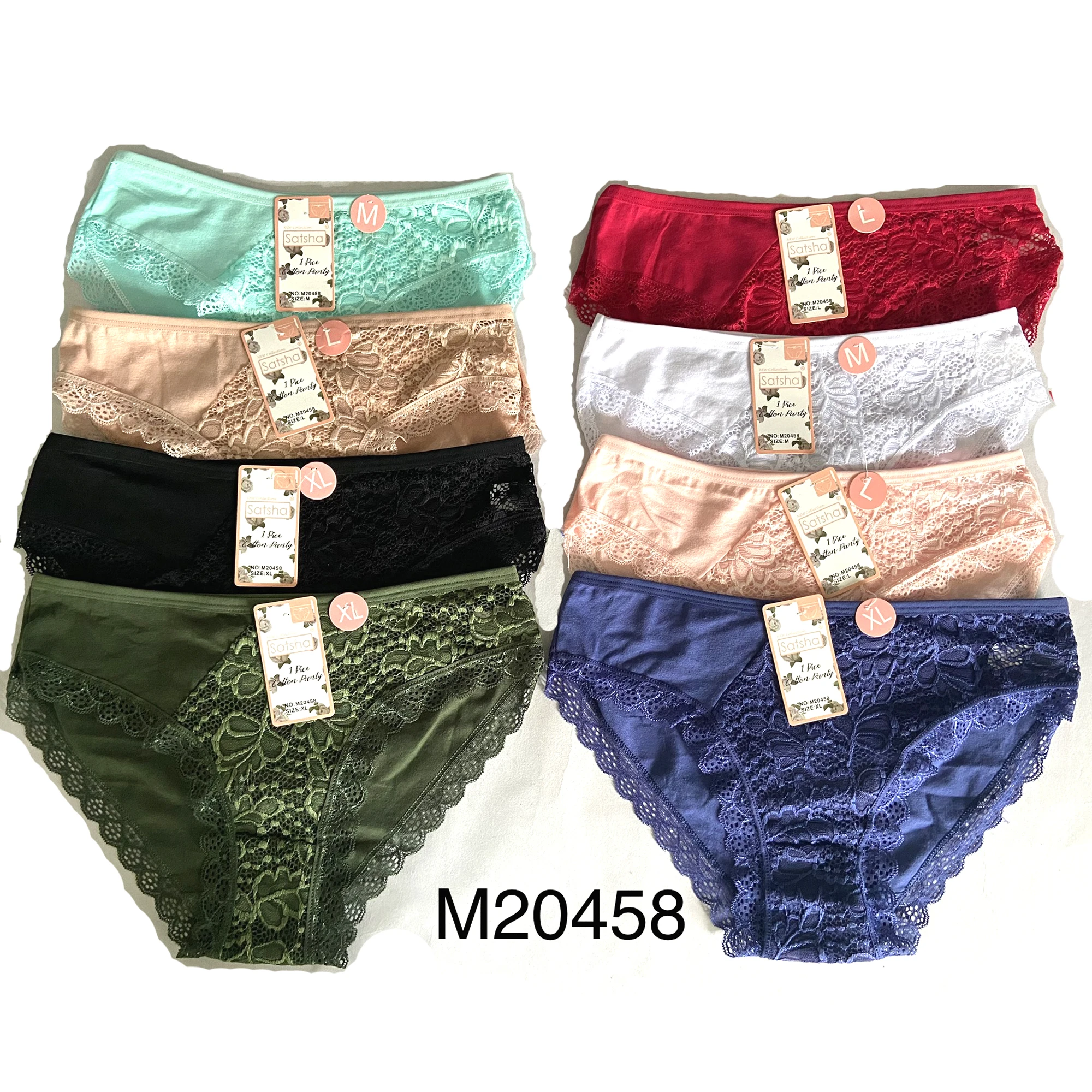 

Factory outlet custom brand ladies panties women cotton lace underwear, As picture shown