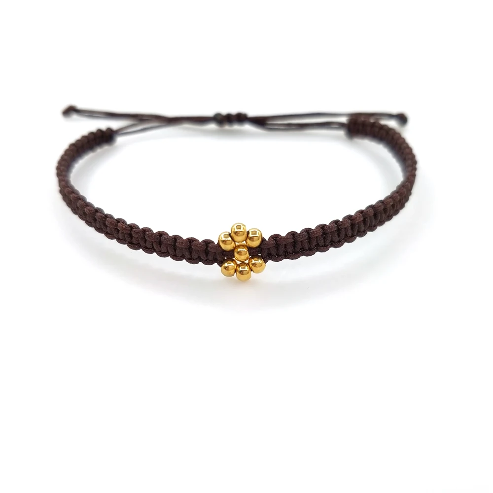 

Lucky Brand Women's Flower Woven Bracelet,lovers bracelet