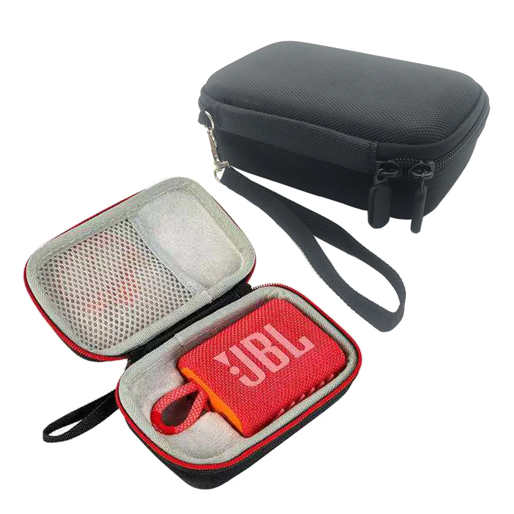 

Fumao Custom Hard Portable Travel Speaker bag EVA speaker case for JBL GO3 Wireless Speaker, Black