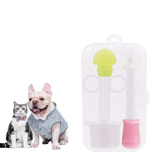 

Pet Feeding Tool Kit Cat Dog Milk Food Medicine Feeder Syringe Silicone Pacifier Set Plastic Pet Syringe For Liquid Medicine