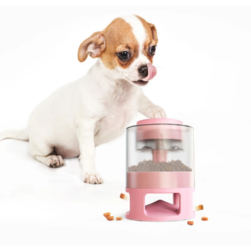 

Automatic Pet Dog Cat Food Water Dispenser Bottle Bowl Pet Feeder, Pink, white , yellow