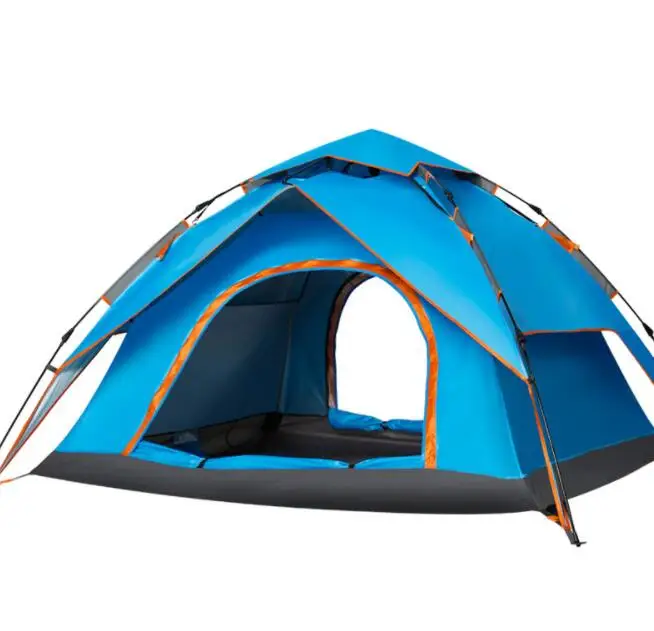 

Outdoor 4 Person Portable Instant Automatic Waterproof Windproof For Camping Tent, Customized color