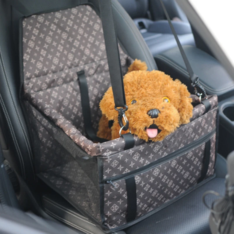 

Kaijie Safety Travelling Pet Dog Car Carrier Seat Bag Basket Folding Hammocks Pet Carriers Bag For Small Cat Dogs, Customized color