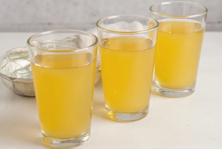 homemade ginger shots