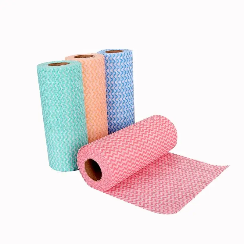 

House Cleaning Cloth Wipe Rags Dishcloth Washcloth Towel Reusable Kitchen Paper Glass NON-WOVEN Fabric Eco-friendly Stocked, Customized color