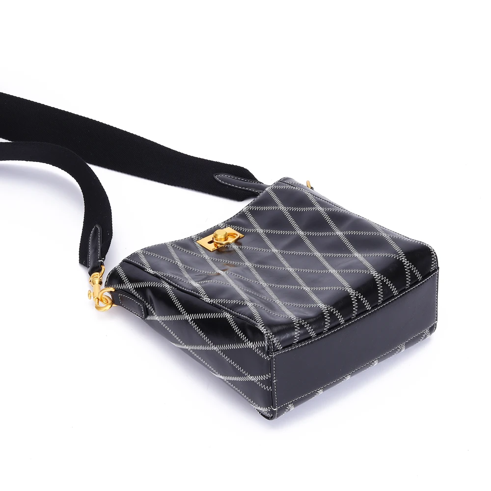 
TS8003 Burst oil wax head layer cowhide handbag new bucket female bag leather shoulder bag shoulder Messenger bag ladies handbag 