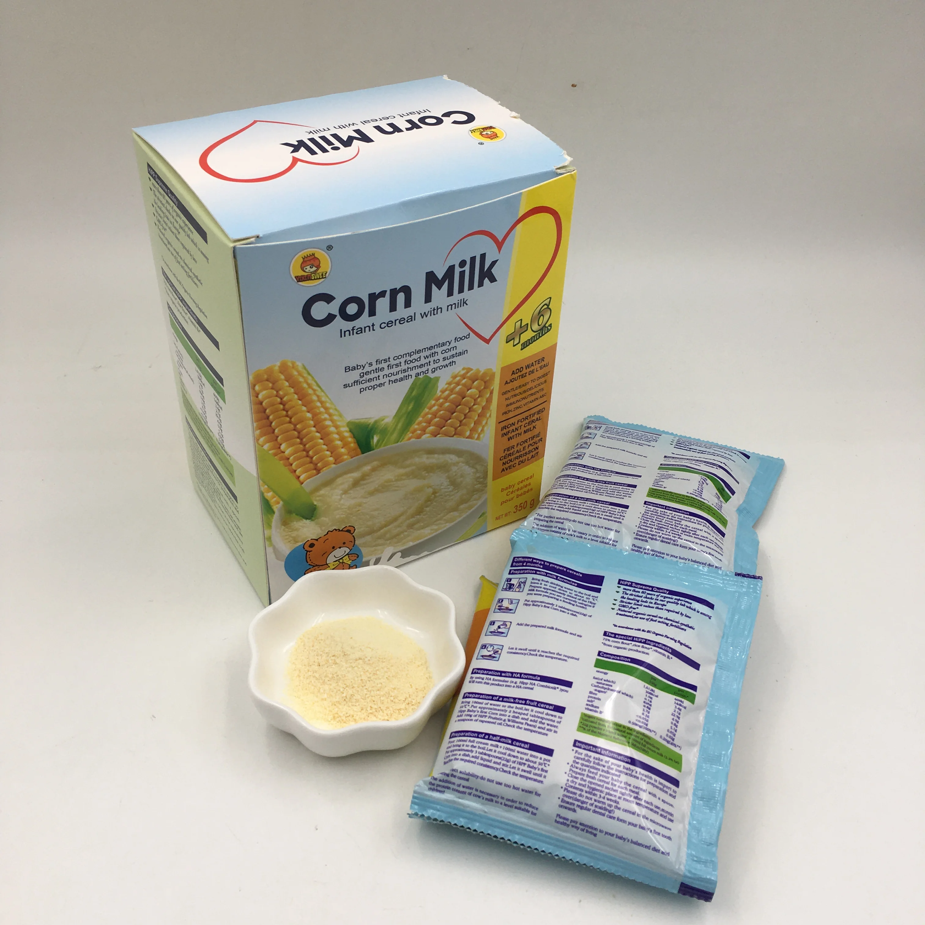 
corn milk powder baby cereal for infant 