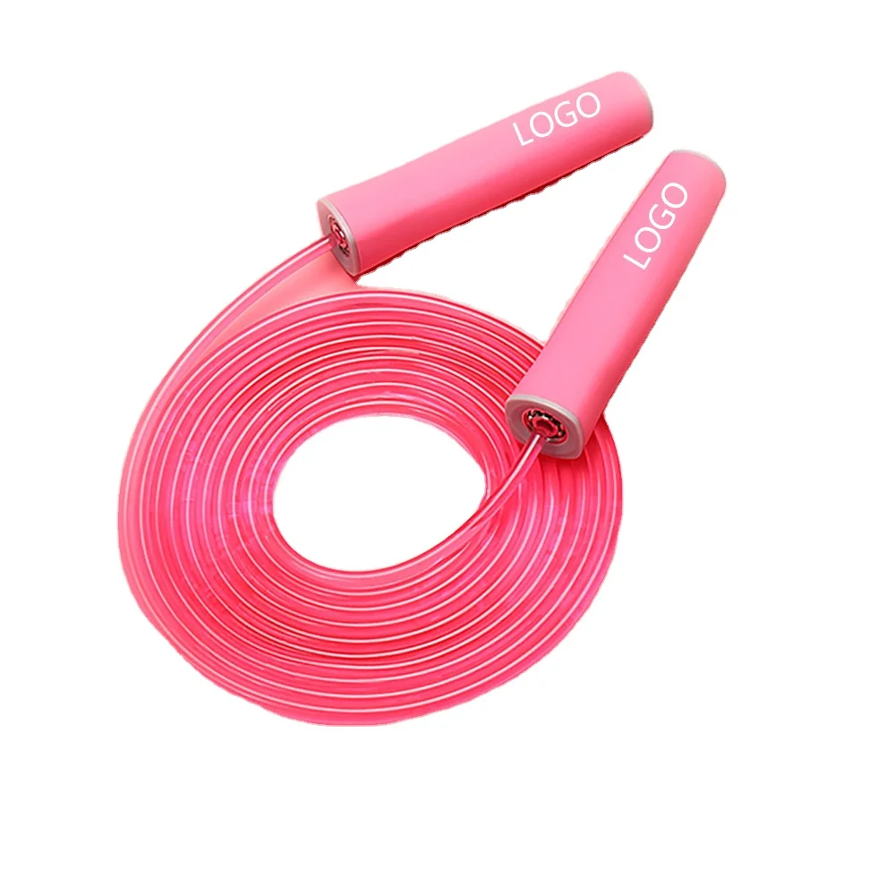 

Gym home fitness yoga weighted jump rope boxing fitness steel wire Cordless speed skipping ropes