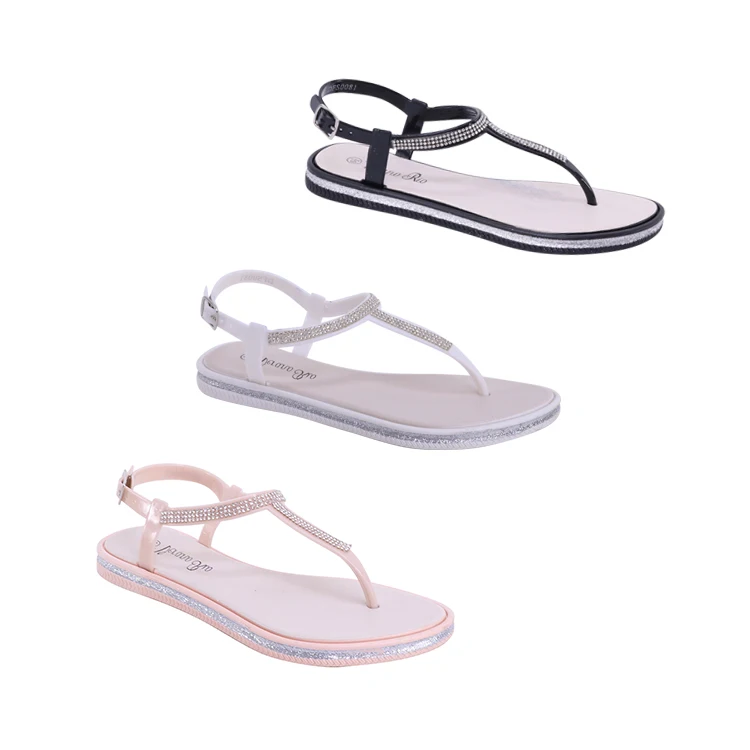 

US Stock ATALINA BY SUMMER RIO 2021 Women Flat Sandals Shoes Flip Flops Jelly Sandals Lady Clear Causal Sandals for Women Ladies Girls, Blush