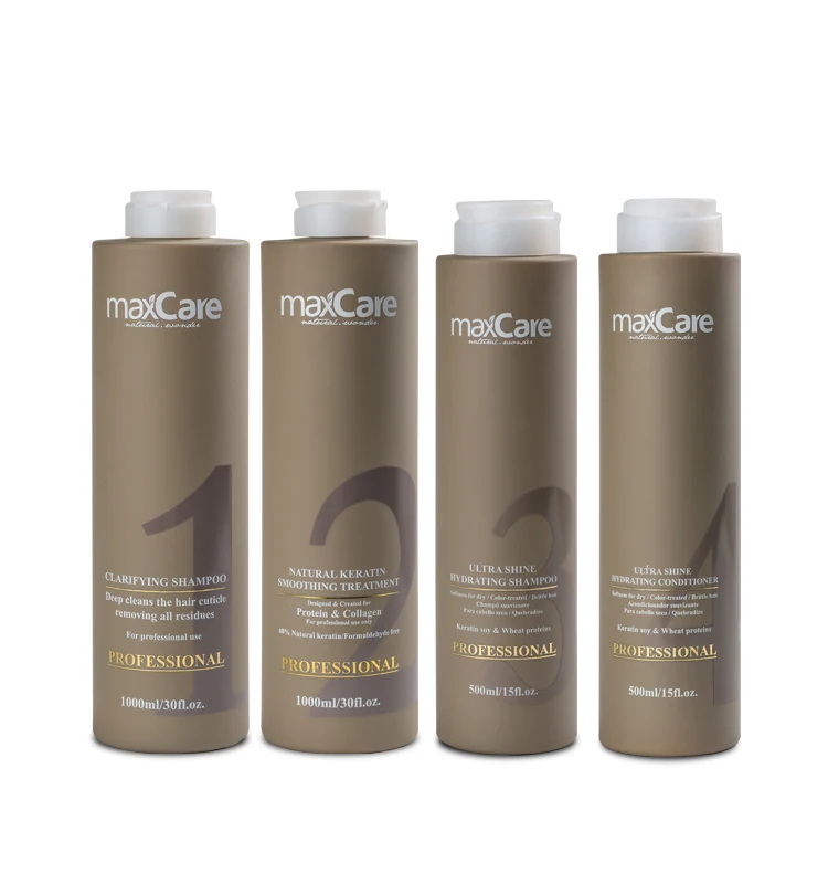 

Factory Wholesale bottles for shampoo packaging set Keratin nourishing keratin shampoo
