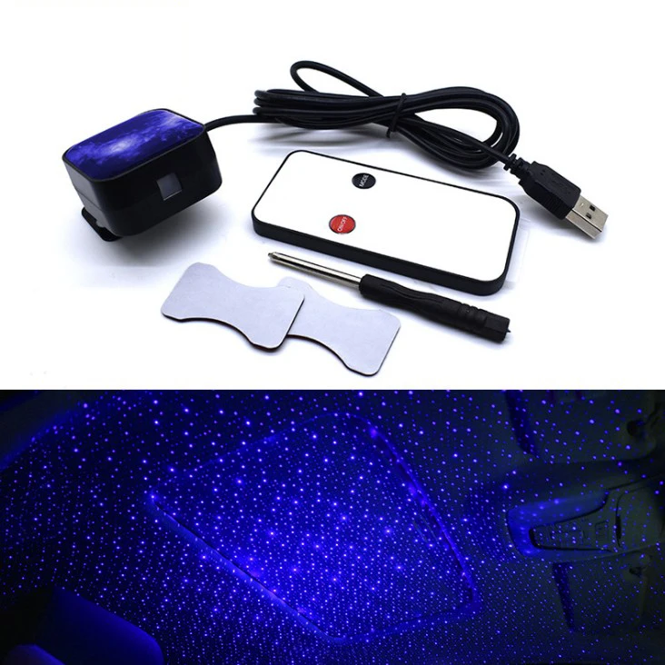 New Arrival Car Interior LED Ambient Light K6 Roof Beautiful Sky Star Light For Car/Bar/KTV/Music State
